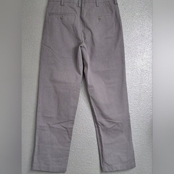 Croft & Barrow Men's Grey Pants Size 30x30 - Picture 3 of 6